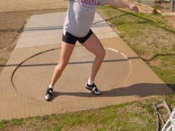 Position of Discus Purpose: To hold the discus in a position which will result in maximum velocity and the correct release angle of the discus.