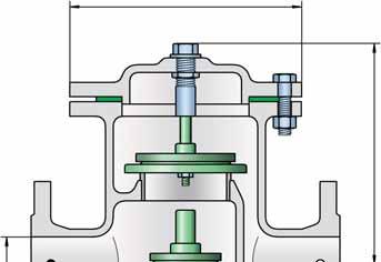 Pressure and Vacuum Relief Valve, InLine PROTEGO DV/ZW DN Detail X = Tank connection = Inbreathing = Outbreathing Settings: Pressure: +2.0 mbar up to +60 mbar +0.8 inch W.C. up to +24 inch W.C. Vacuum: 3.