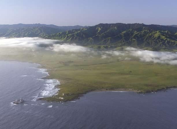 Piedras Blancas State Marine Reserve and Marine Conservation Area 10 19.68 mi 2 Depth range of MPA: Shore to 337 feet Diverse shoreline from sandy beach, to pebble beach to rocky intertidal.
