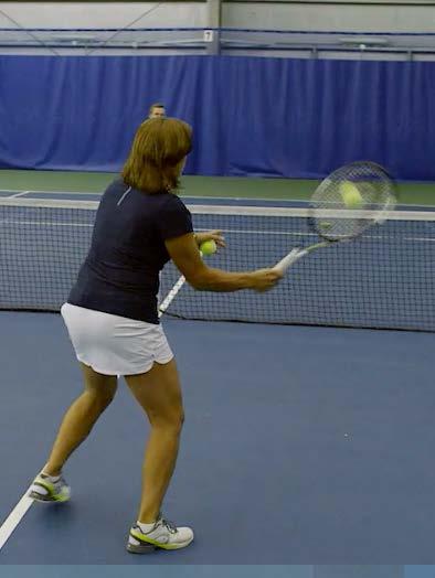 6. The Posture Attempt to maintain eye level with point of contact bending from the knees and not from the waist or dropping the racquet head to hit low volleys whenever possible. 7.