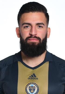 : 11-18-94 / HOMETOWN: SANTA BARBARA, CA 2017 (Philadelphia): 6 GP / 4 GS, 0 G, 0 A in 369 mins Union s last match: Suspended (red card suspension) Last match played: Started at CB, 52 mins vs.