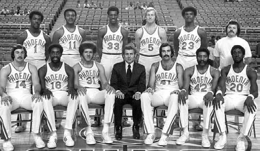 Review72-73 Season RECORD The Suns began the season under the direction of the franchise s fourth head coach, Bill van Breda Kolff.