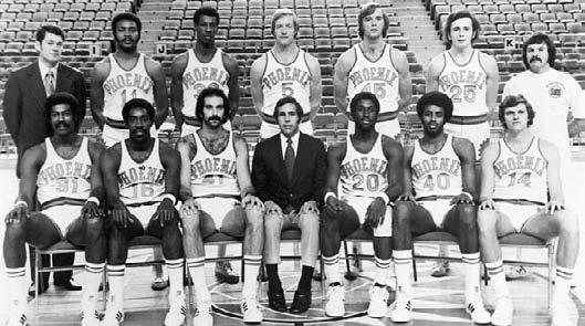 Review73-74 Season RECORD John MacLeod took the Suns coaching reins from General Manager Jerry Colangelo during the offseason.