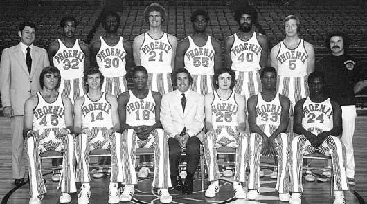 Review74-75 Season RECORD The season was preceded by one of the largest transactions in Suns history with center Neal Walk and a second-round draft pick going to New 32-50 Orleans in exchange for