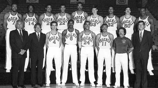 Review82-83 Season RECORD The Suns were ready for change. They traded Truck Robinson to New York for forward Maurice Lucas.
