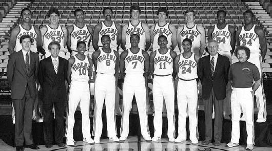 Season Review 85-86 Review85-86 Season RECORD In the weeks preceding the opener, the Suns confirmed their desire to go with youth and speed by trading veteran Maurice Lucas to the 32-50 Los Angeles