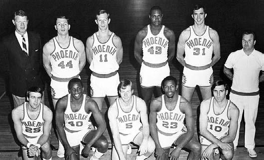 Season Review 68-69 Review68-69 Season RECORD On January 22, 1968, the NBA Board of Governors granted a franchise to the city of Phoenix.