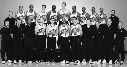 Season Review 99-00 Review99-00 Season RECORD In a season that was anything but scripted, the Suns recorded 50 or more wins for the ninth time in 12 seasons and advanced to the Western Conference