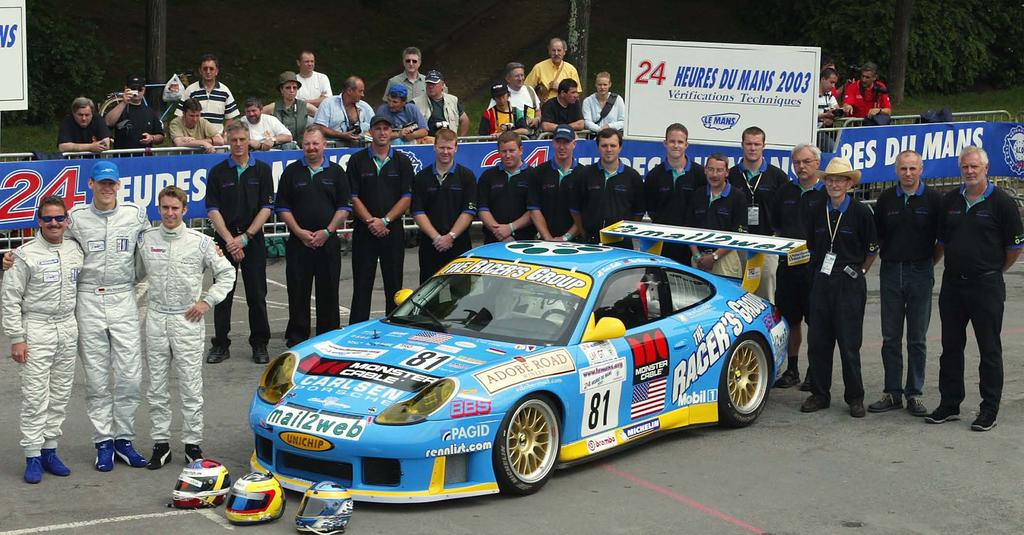 THE RACERS GROUP LE MANS LEGACY In 2002, a little known