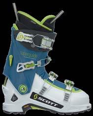 Throw on Dynafit certified tech inserts and this is the boot every mountain explorer was dreaming of last winter and will be using this winter.