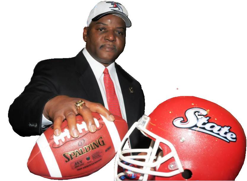 university FOOTBALL Blount is the winningest coach in the history of the Winston-Salem State football program.