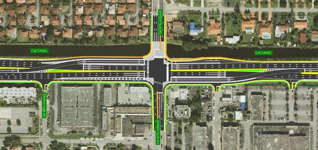 Conceptual Strategies Intersection Improvements Adaptive Traffic Signals Intersection