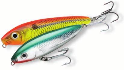 Rapala Skitter Walk Code: SW/SSW (SW) Saltwater(SSW) Topwater The ultimate 'Walk the Dog' lure Works from side to side, rolls and creates exaggerated flash and additional vibrations Integral weights
