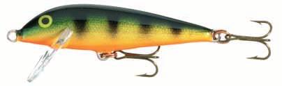Rapala Countdown Code: CD Sinking Rapala lure number 2, based on Original Specially designed for long casting Weighted balsa body construction With Countdown you can fish at different depths using