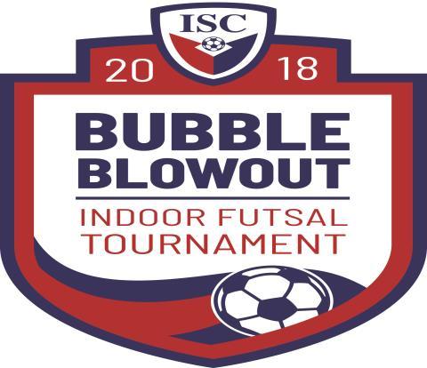 ISC 2018 Bubble Blowout Tournament Rules FIFA RULES APPLY IF NOT MODIFIED WITHIN Goals: Approximately 5 feet wide x 3 1/2 high. We use small sided goals for the ISC Bubble Blowout.