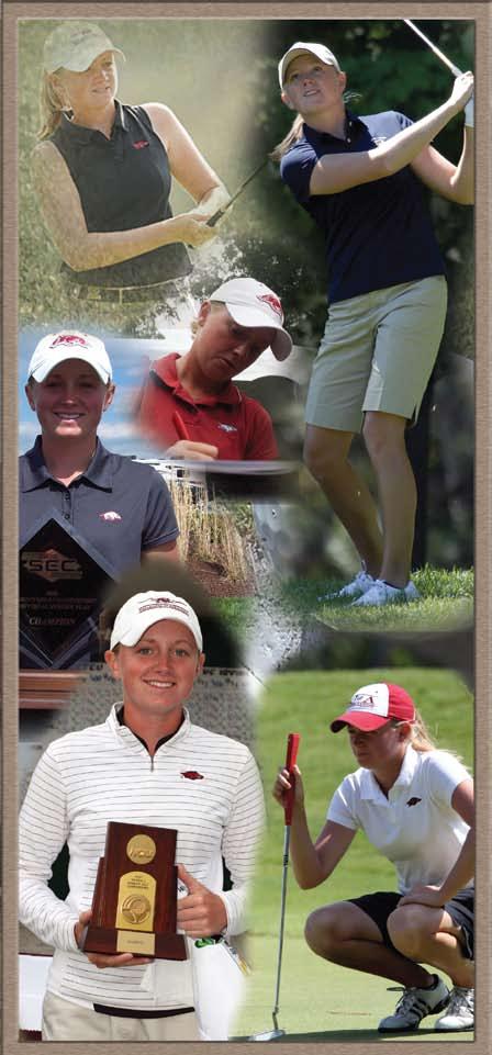 History Razorbacks in the Pros Stacy Lewis Stacy Lewis turned pro after leading the United States to its sixth consecutive Curtis Cup title in Scotland.