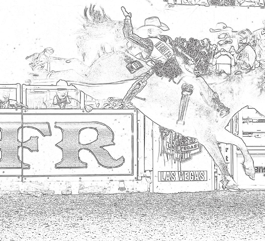 SADDLE BRONC RIDING Rodeo s classic event, saddle bronc riding, has roots that run deep in the history of the Old West.