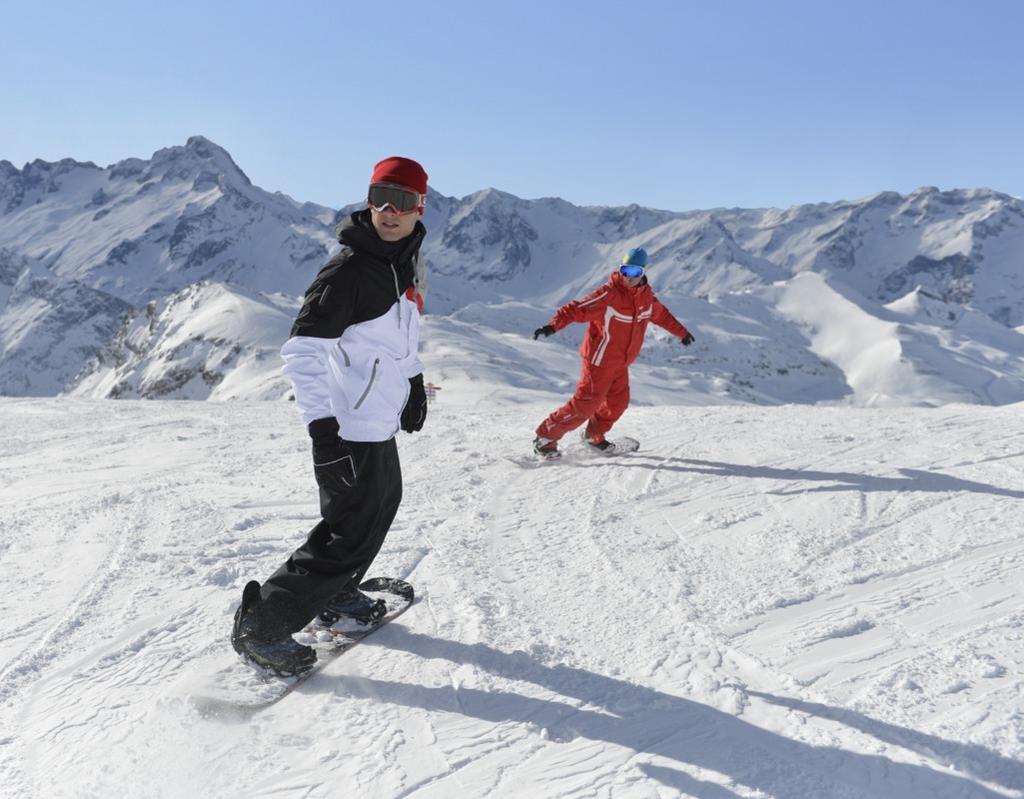Sports & Activities** Land sports Group lessons Free access Min age (years) Dates available Alpine skiing All levels 4 years old Snowboard All levels 8 years old