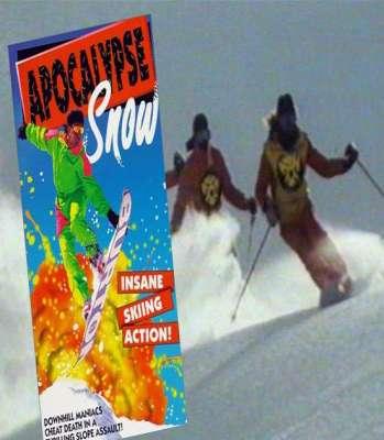Apocalypse Snow! Then it all happened with Apocalypse Snow. Rossignol sponsored 3 episodes of this fantastic monoski movie filmed at Les Arcs by Didier Lafond.