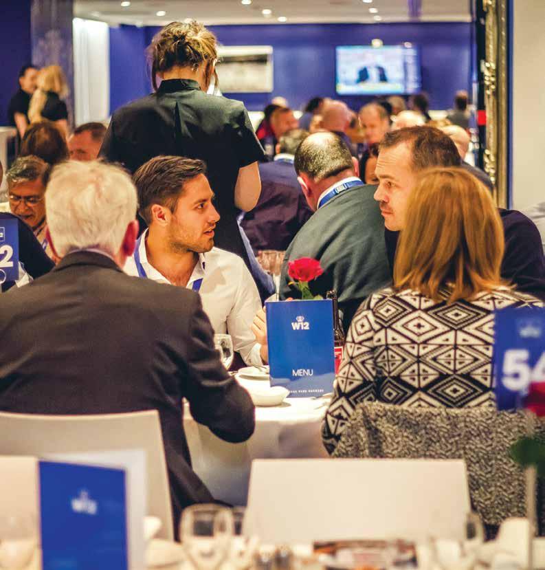 Matchday HOSPITALITY All R s Business Club members will receive two places within the prestigious W12 Restaurant on a match day of your