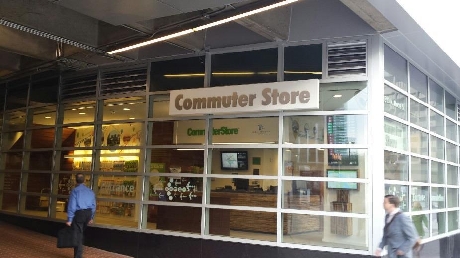 Four Mile Run New Commuter Store at