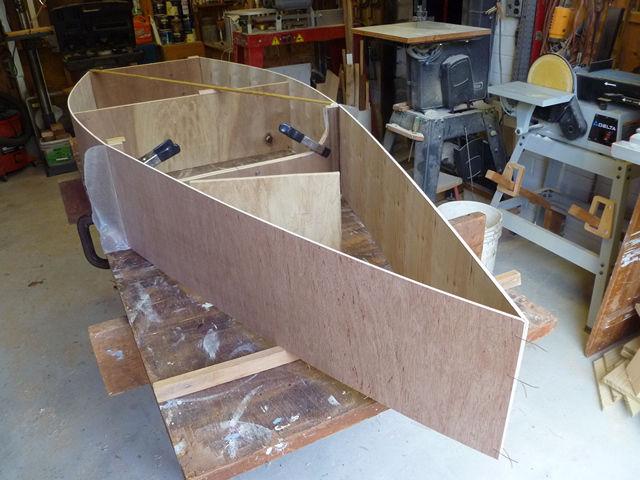 A Boat Builders Story By Ken Simpson September 2013 This is a tale about the experiences of Bayard Stix Cook of Florida, and his build of the 1 SHEET + pram.