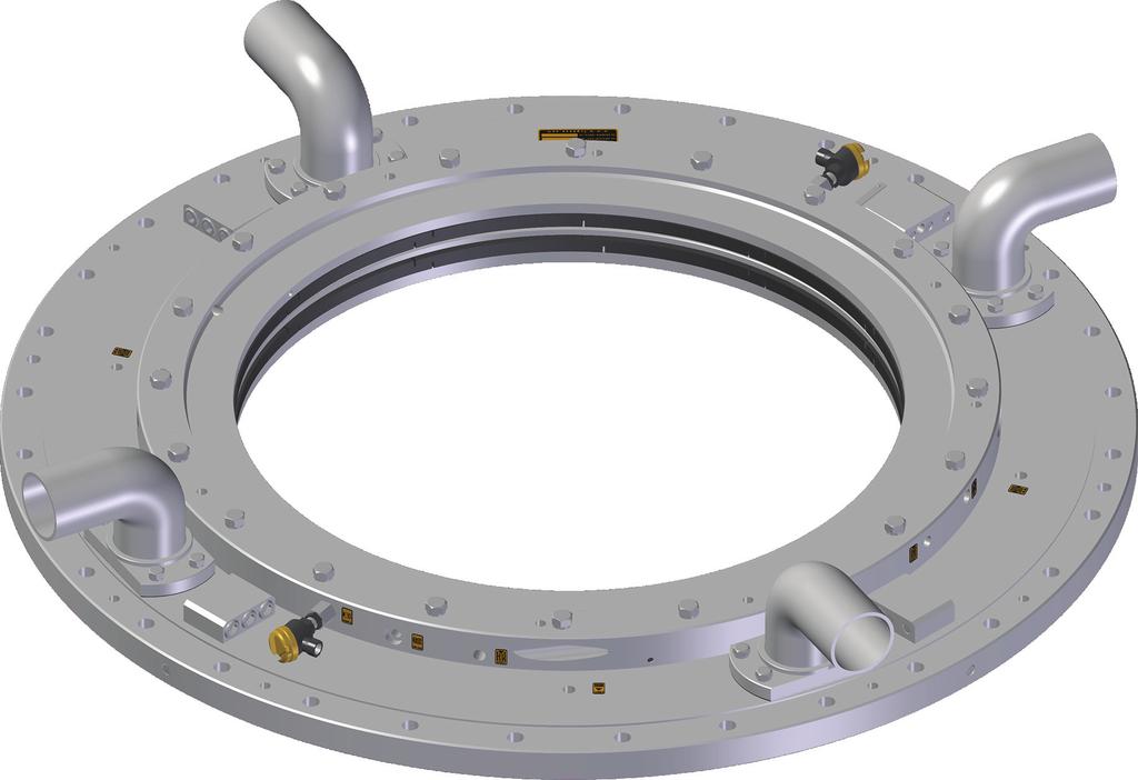 TURBINE SEAL: RADIAL TYPE DESIGN Radial type seals are used in hydroelectric turbines, pumpturbines and large pumps.