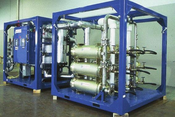 supplies a range of compressors which are fully integrated into the nitrogen system BENEFITS MEDAL High reliability Meet offshore standards Enhanced safety systems (intrinsic safe system) Resistant