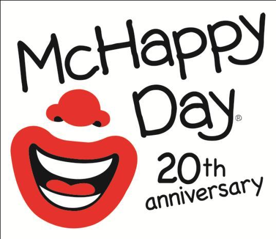 McHappy Day this year celebrates its milestone 20 th Anniversary as one of Australia s largest annual fundraising events.