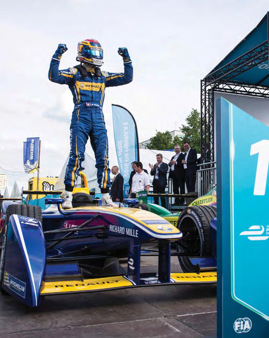 But once Buemi was ahead for the second time, he quickly established a comfortable lead and brought it home for his third win of the season.