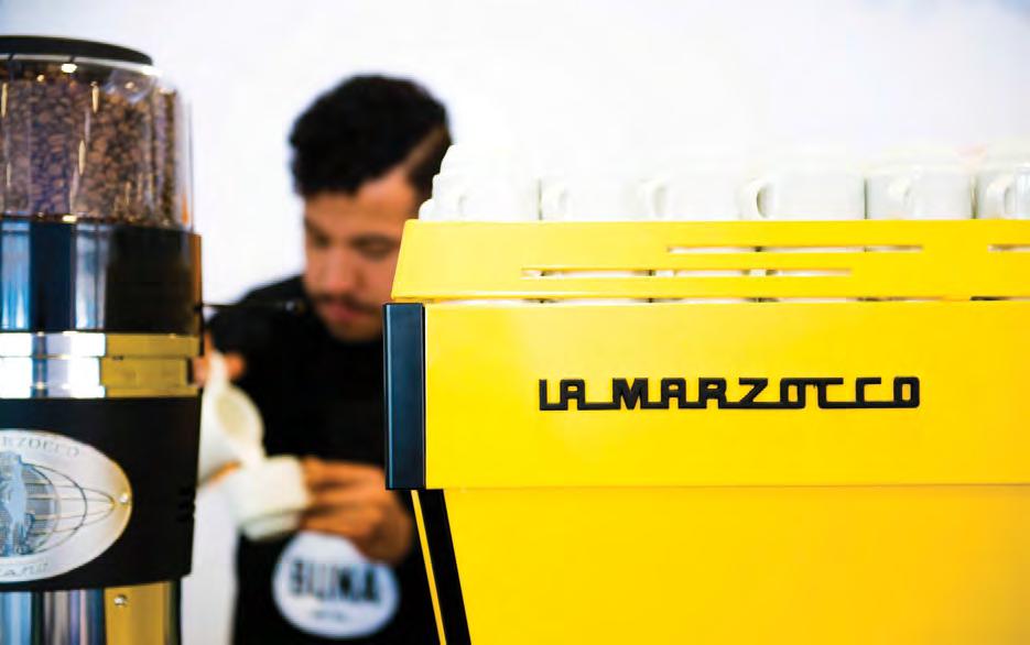 Established in Florence, Italy in 1927, La Marzocco still builds its machines in the region but with a contemporary and advanced twist; the factory generates 100 per cent of its electrical needs