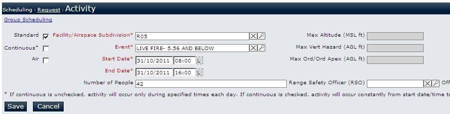 RFMSS SCHEDULING SUPPORT ITEMS The information included in this instruction pack will aid unit schedulers in scheduling SUPPORT ITEMS in RFMSS.