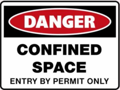 UMCES CONFINED SPACE PROGRAM Nationally, numerous injuries and deaths occur annually as a result of individuals entering a confined space and becoming trapped, suffocated or overcome by toxic fumes.
