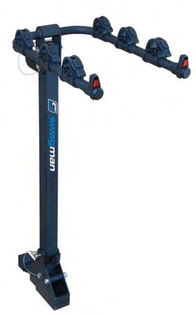 TWO ARM RACKS BIKE CARRIER SYSTEMS Trailhead 2 Bike Fold Down Transports up to 2 bikes Built in anti-wobble hitch device Our new two arm rack with rotating cradles allows a wide variety of bike
