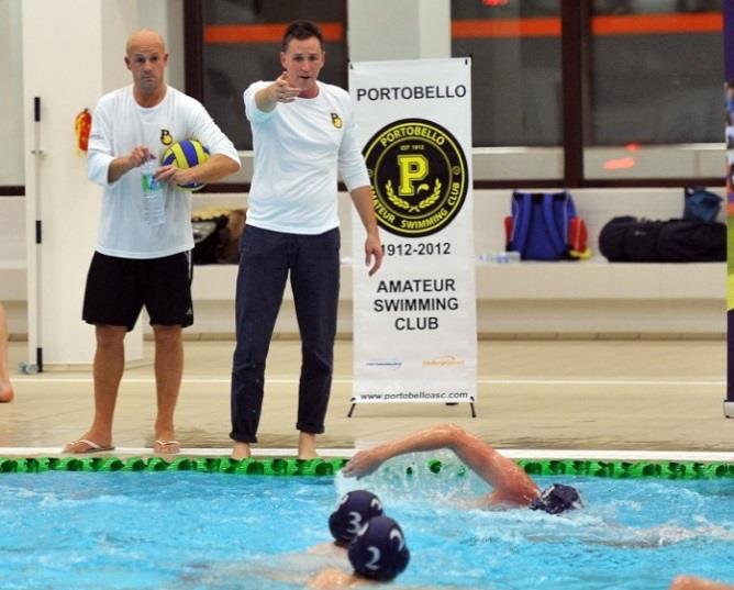 Coaching Team: Portobello are proud to say that we have one of the most experienced team of coaches in the UK available to coach at all levels of water polo.