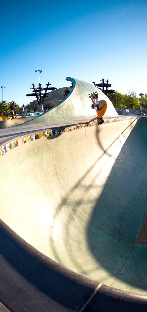 SLO Skate Park If you re looking for a thrill, try dropping into a halfpipe at the SLO Skate Park.