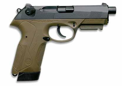 Px4 Storm Special Duty DESIGnED TO MEET THE VERY SEVERE MILITARY SPECIFICATIONS. The Px4 Storm SD is a real Special Duty pistol, chambered for the full power.