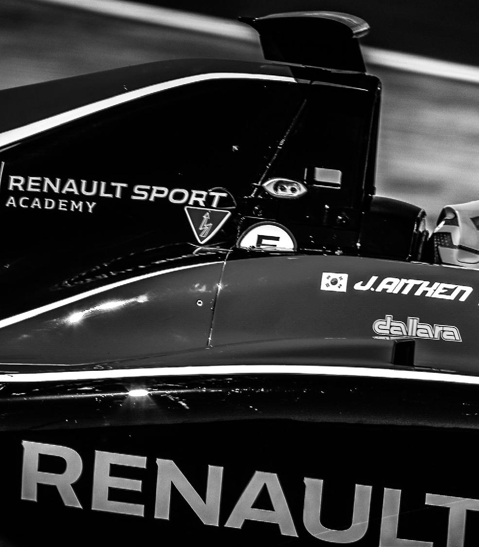 Drivers are selected on ability and potential, with the Academy able to draw upon Renault Sport Racing s vast experience in motorsport as well as its global markets to find such talent.