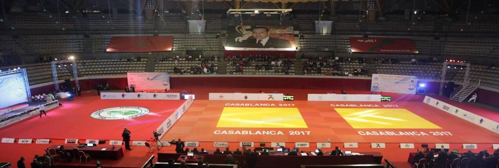COMPETITION PLACE COMPLEXE SPORTIF MOHAMED V CASABLANCA Adress: Maarif Casablanca PARTICIPATION This Cadet African Judo Open is open for all AJU / IJF Member Federations.