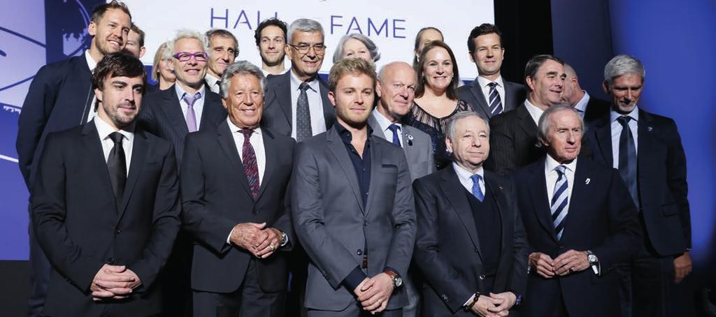 F1 CHAMPIONS GATHER IN PARIS AS FIA OPENS HALL OF FAME The FIA last night inaugurated the new FIA Hall of Fame in Paris with nine FIA Formula One World Champions in attendance as all 33 winners of