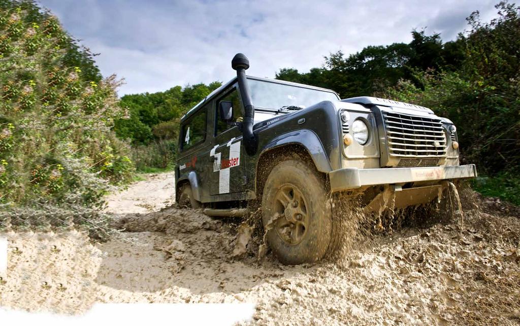 MUDMASTER Price - From 99 Brands Hatch and Oulton Park Test your concentration to the limit on the steep slopes and water passes of the MudMaster 4x4 experience at Brands Hatch or Oulton Park.