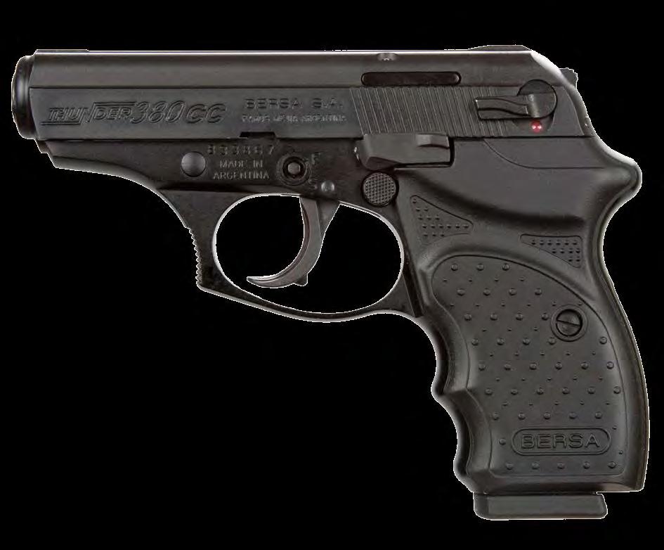 THUNDER 80 CC You don t just get a reputation. You earn one. The Thunder 80 CC has earned a reputation of reliability, accuracy and durability, and has become a leader among concealed carry handguns.