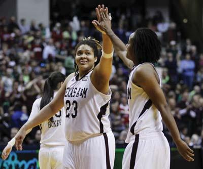 big-name programs like UConn, Tennessee, and Stanford, which have reigned over women s basketball in recent years.
