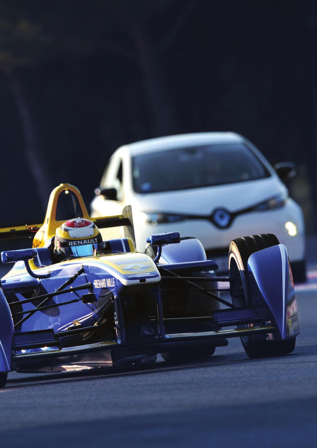 FROM THE RACETRACK TO THE ROAD OUR PARTICIPATION IN FORMULA E: A BOOST FOR THE DEVELOPMENT OF OUR ELECTRIC RANGE OF ROAD-GOING VEHICLES RENAULT AT THE FOREFRONT OF ALL-ELECTRIC MOTORSPORT Ranking