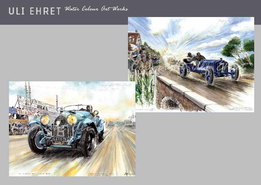 #305 Arthur Duraj, Lorraine Dietrich, Grand Prix des Ardennes 1906 - On canvas: 160 x 120 cm, 130 x 100 cm, 100 x 80 cm,