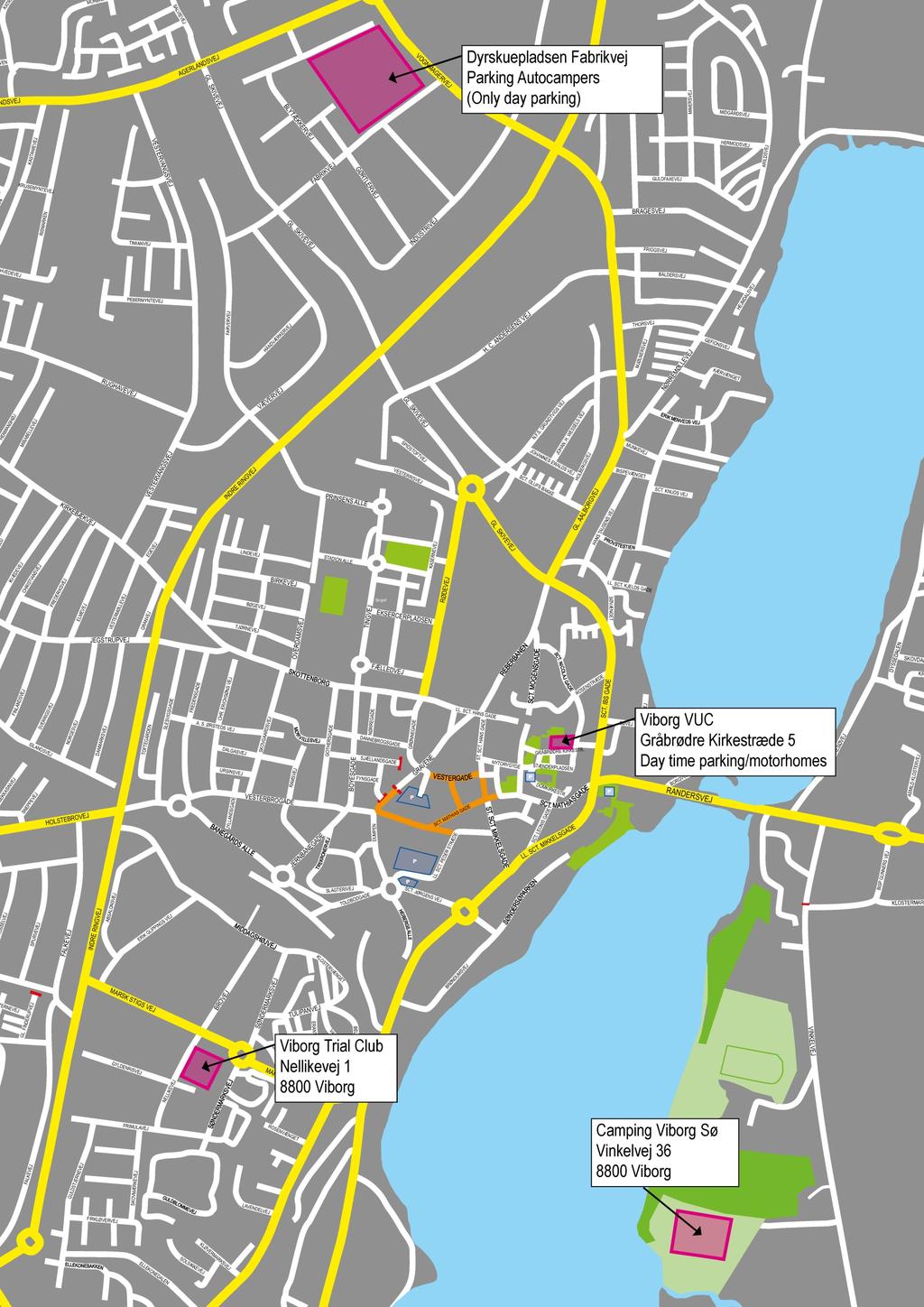 APPENDIX Viborg city map Union