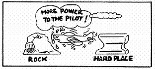 short final, be prepared to add power and go-around if necessary. The sooner you add power, the less likely you are to wind up between a rock and a hard place.