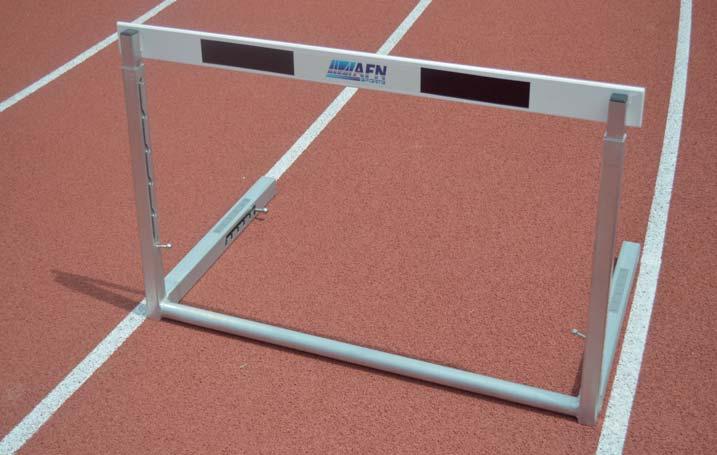 Hurdle Competition Order No. 10470 The competition hurdle is made from high grade aluminium profiles. The base profiles measure a cross section of 50x50x3 mm.