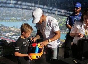 the circuit, the perfect place for fans to get autographs, photos, and