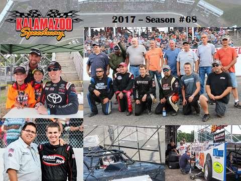 visited twice in 2017; a Perfit Vintage Modifieds and NSTA Top Modifieds made a visit to the Speedway; Rent-a-Rides. Center: Grand Marshall Ashley Stremme (Mrs.